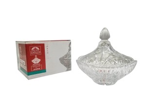 BOMBONIERE EM VIDRO 12X11CM